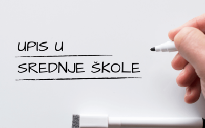 UPIS U SREDNJU ŠKOLU U ŠKOLSKOJ GODINI 2025./2026.